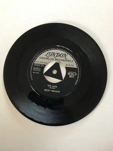 Ricky Nelson – It's Late / Never Be Anyone Else But You - 1959 London 7" Vinyl - Picture 1 of 4