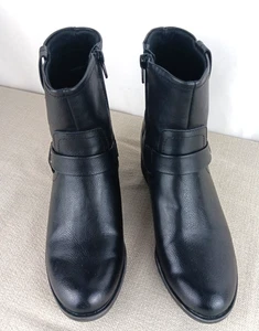 Frye einfarbige schwarze Stiefeletten Größe 7M (1718) - Bild 1 von 10