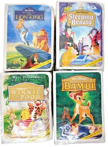 SET 4 PEZZI GIOCATTOLO HAPPY MEAL DISNEY MASTERPIECE MCDONALD'S 1996 vintage - Foto 1 di 10