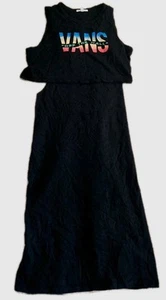 Vans Kriss Ten Midi Dress Junior Sz L - Picture 1 of 4