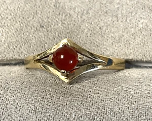 9ct Gold, Carnelian Ring - Picture 1 of 6