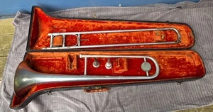 Vintage Ballroom Trombone Conn 40H Serial #267654 Tuning in Slide C. 1929 - Picture 1 of 24