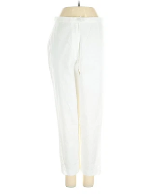 Pantalones informales Reflections marfil para mujer 4 Foto 1 de 2