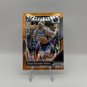 24-25 Optic Donruss - Nickeil Alexander Walker Orange Shock Prizm 014/225 - Picture 1 of 2