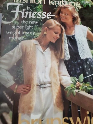 Brunswick  Vintage Knitting 820 Finesse Mohair - Image 1 of 4