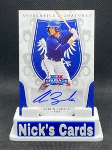 2024 Panini Crusade - Apprentice Signatures #AS-AZL Aaron Zavala Texas Rangers - Picture 1 of 2