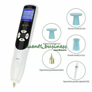 PAA Ozone plasma pen Wart Freckle Dot Remover Fibroblast or Ozone Heads Parts - Picture 1 of 19