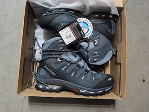 SALOMON Women's Quest 4 Gore-Tex - Slate/Trooper/Opal Blue - 10.0 - Picture 1 of 1