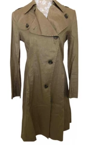 Theory Linen Trench Coat - Small - Picture 1 of 7