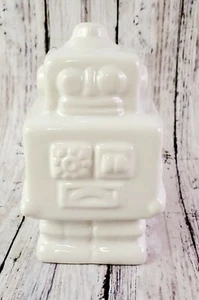 ROBOT weiß Porzellan Deko Figur  - Bild 1 von 4