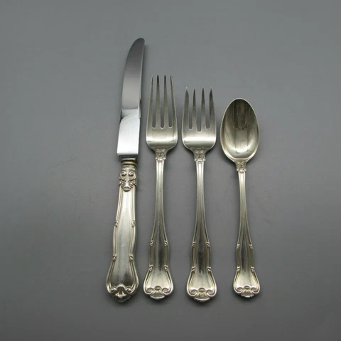 Tiffany Sterling Silver Provence 4pc Place Setting Cover
