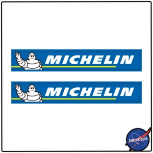 Michelin Reifen Logo Aufkleber 2 Vinyl Decal Sticker Auto Motor Grafik - Bild 1 von 1