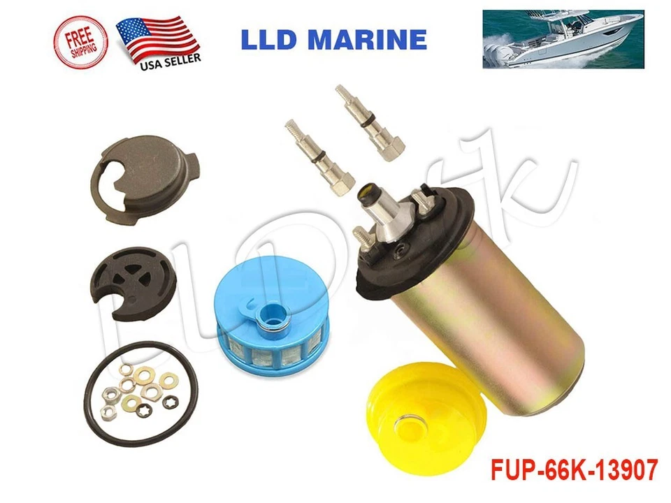 Yamaha OUTBOARD Fuel Pump & Filter 150 200 225 250 EFI LX DX SX VX TXR TUR TLR