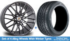 Stuttgart Alloy Wheels &amp; Davanti Winter Tyres 19&quot; For VW Golf R32 [Mk5] 05-10