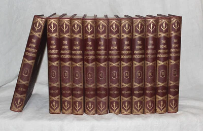 1946 Home University Encyclopedia Complete Set Illustrated Revised Edition 1-12 - Image 1 of 4