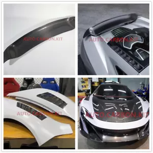 Partial Carbon Fiber Fenders Carbon Fiber Rear VS Wing For McLaren MP4-12C 650S - Foto 1 di 9