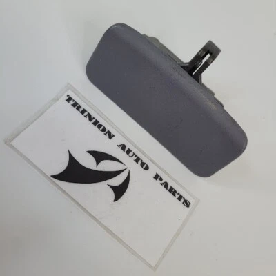 2000-2005 Hyundai Accent Glove Box Latch Handle Gray with Screws OEM - Image 1 of 3