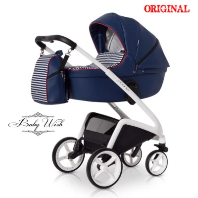 EXPANDER STORM BABY STROLLER pram 2in1,3in1,Isofix+ CARRYCOT+ PUSHCHAIR+CAR SEAT - Image 1 of 4