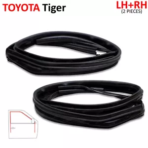 Fits Toyota Hilux Tiger Single Cab 1998 '04 Glass Run Door Channel Front Pair - Picture 1 of 11