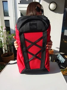 Bolso señora THE NORTH FACE INSTIGATOR 28L mochila portátil textil rojo negro nuevo - Imagen 1 de 18