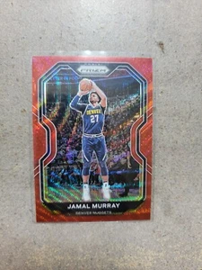 2020-21 Pepite Panini Prizm Jamal Murray Red Wave Prizm Denver #124 - Foto 1 di 2