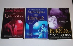 LOT Susan Squires THE COMPANION HUNGER BURNING New Hardcovers Regency VAMPIRE - Imagen 1 de 2