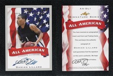 2012 Leaf Signature Series All-American /99 Damian Lillard Rookie Auto RC