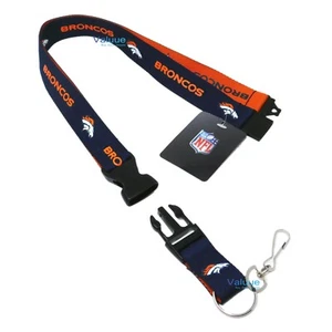 Broncos Schlüsselanhänger Schlüsselband abnehmbar National Football League NFL Denver Broncos - Bild 1 von 1