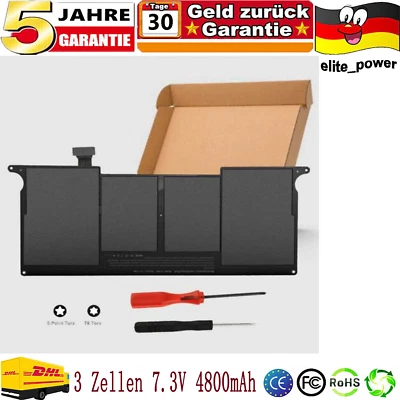 Neu A1465 Akku batterie für Apple MacBook Air 11" A1370 Mid 2011 2012-2015 A1406 - Bild 1 von 4