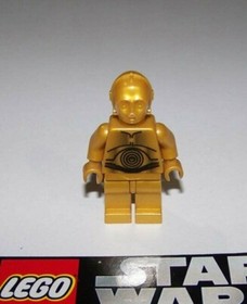 LEGO STAR WARS #8092 - C-3PO (PEARL) NO PRINT LEGS .. - PRESTINE 