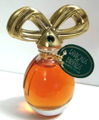 Perfume DIAMANTES Y ESMERALDAS VINTAGE 1/8 OZ DAB ON ELIZABETH TAYLOR NUEVO Foto 1 de 4