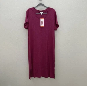 Jessica Simpson Finlee Seitenschlitz T-Shirt Kleid Damen Gr. XXL (passt XL) NEU - Bild 1 von 10