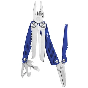 NexTool Flagship Pro Blue Multi-Tool 16 Functions with Nylon Pouch - Picture 1 of 10