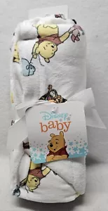 Disney Winnie the Pooh Deluxe Reversible Súper Suave Manta Bebé 30"X 40"/Nueva - Imagen 1 de 9