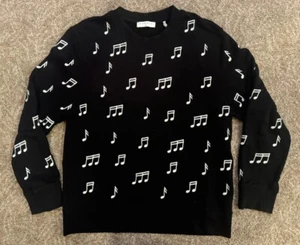 Sandro Paris embroidered music note sweatshirt - Picture 1 of 3