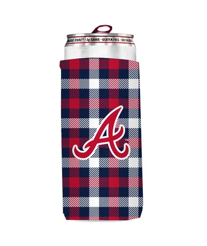 Atlanta Braves Slim Can Cooler, MLB Coozie Koozie Coolie Cover