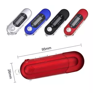 Portable USB Digital MP3 Music Player LCD Screen Support 32GB TF Card& FM Radio - Picture 1 of 17