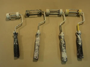 Lote de 4 marcos de rodillos profesionales de 4 pulgadas y 3 pulgadas para cubiertas de rodillos estándar - Imagen 1 de 1