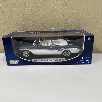 Motor Max 1 18 Scale Premium Diecast 1957 Buick Roadmaster Convertible - Image 1 of 4