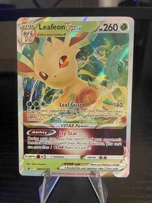 Leafeon VSTAR SWSH195 SWSH: Sword & Shield Promo Cards Holo - Image 1 of 2