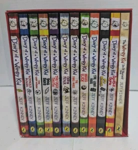 Diary Of A Wimpy Kid Box Set Books 1-11 With Bonus Do It Yourself Journal 12pcs - Picture 1 of 3