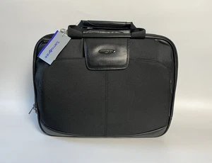 Samsonite Shoulder Bag Sarasota XB Laptop Case 14.1 inch Black Work Commuter - Picture 1 of 12