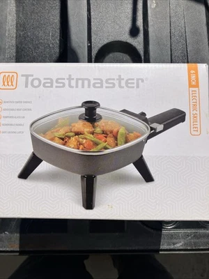 Sartén eléctrica compacta Toastmaster de 6 pulgadas TM-602SKKL Foto 1 de 2