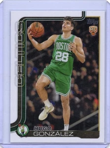 2025-26 Topps Basketball - Hugo Gonzalez (RC) #228 Boston Celtics  - Picture 1 of 2