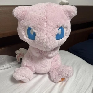 Pokémon Center Fluffy Plush Mew Soft Large Stuffed Toy 37cm Unused - Picture 1 of 4