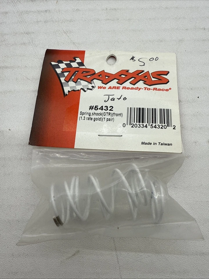 Traxxas 5432 Springs GTR 1.3 Rate White (GOLDRING) Modified / Jato 3.3 TRA1 B50 - Image 1 of 1