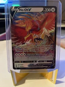Pokémon TCG Ho-Oh V Silberner Sturm 140/195 Holo Ultra Rare NM/M - Bild 1 von 2