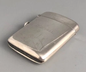 Antica custodia argento Asprey Vesta Londra 1916 53 g EEZX - Foto 1 di 4
