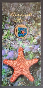 2007 Australia Ocean Series- Biscuit Star $1 UNC coin on card - Picture 1 of 2