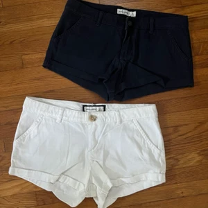 Abercrombie Kids Shorts Set of 2 White & Navy Size 16 - Picture 1 of 6
